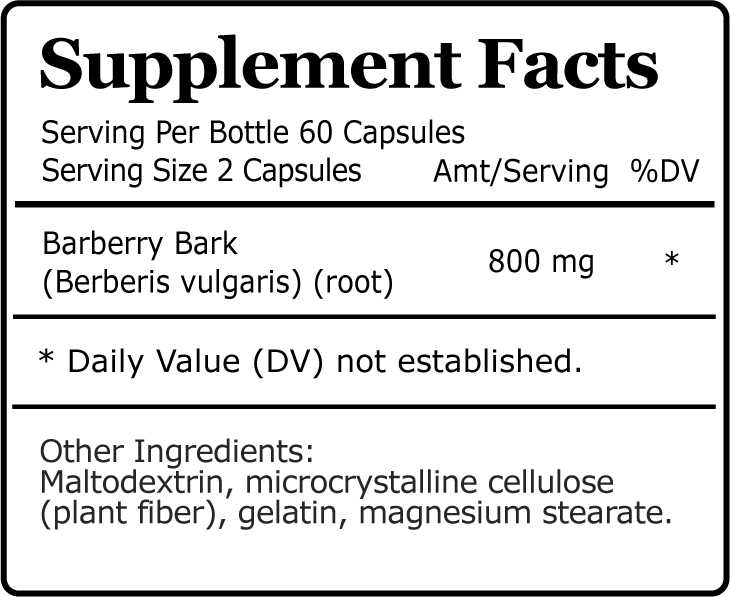 Barberry Root Bark