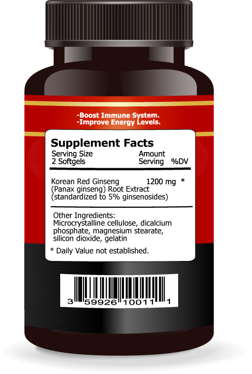 Korean Red Panax Ginseng