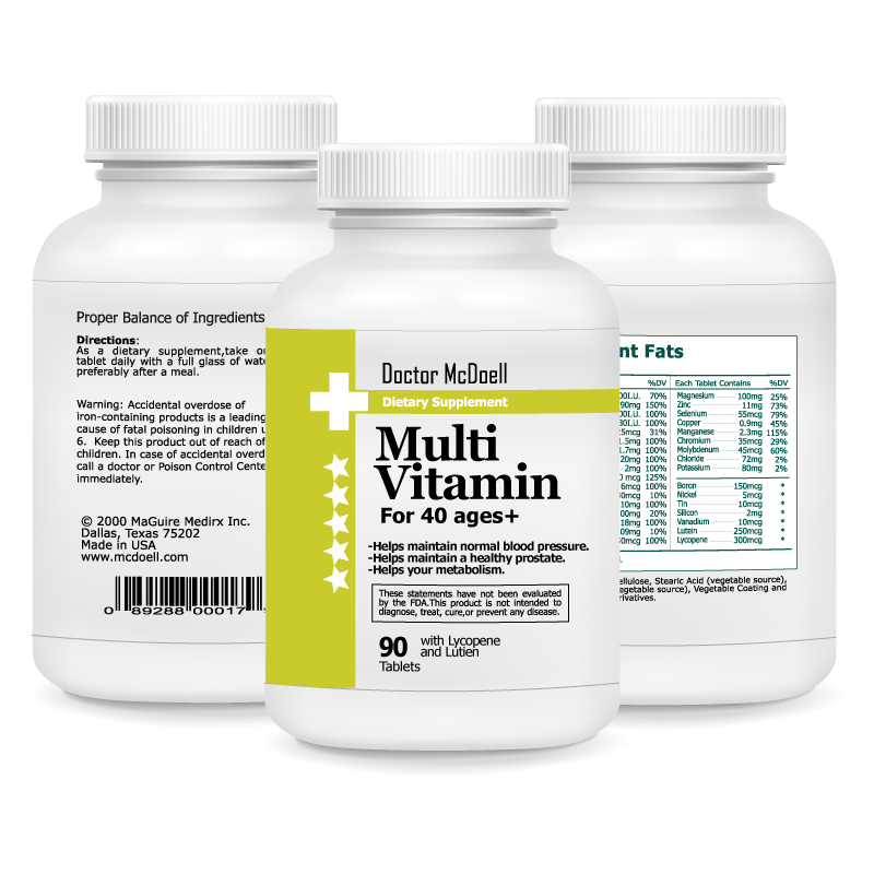 Multivitamin for 40+