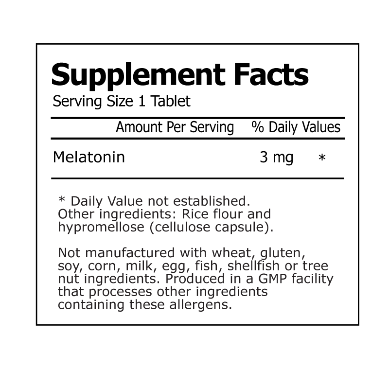 Melatonin 3mg